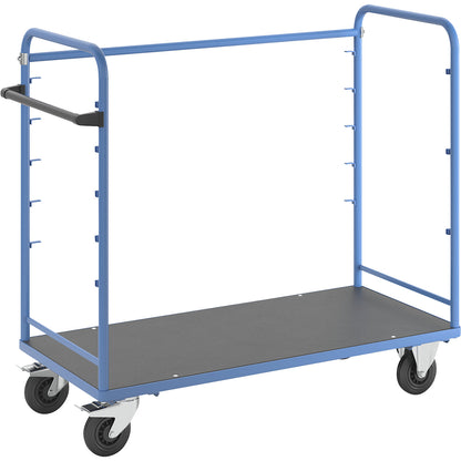 Shelf trolley, for 5 shelves, without shelves.