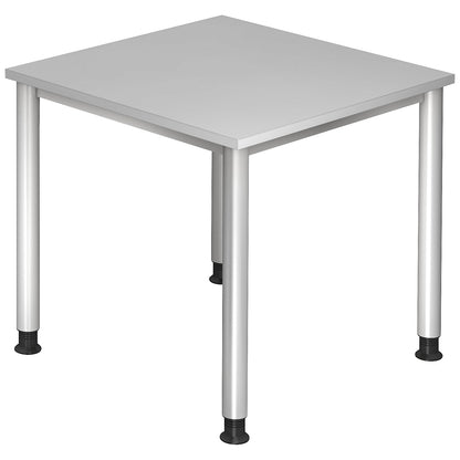 Desk, width 800 mm, light grey.