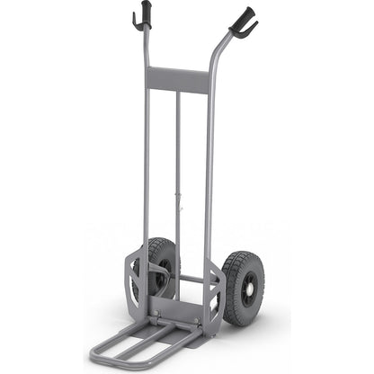 Professional sack truck made of steel, with folding footplate, max. load 200 kg.