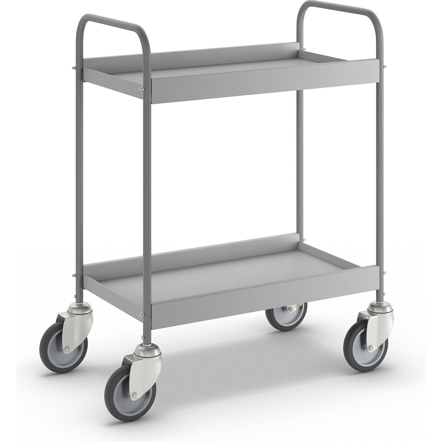 Order picking trolley, with 4 swivel castors, wheel Ø 125 mm.