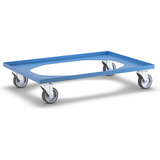 NEO transport dolly, for Euro formats 600 x 400 mm, max. load 250 kg.