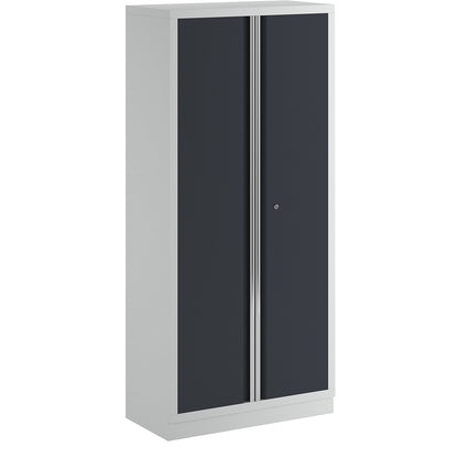 Full height cupboard with hinged door, width 915 mm, with 2 hinged doors.
