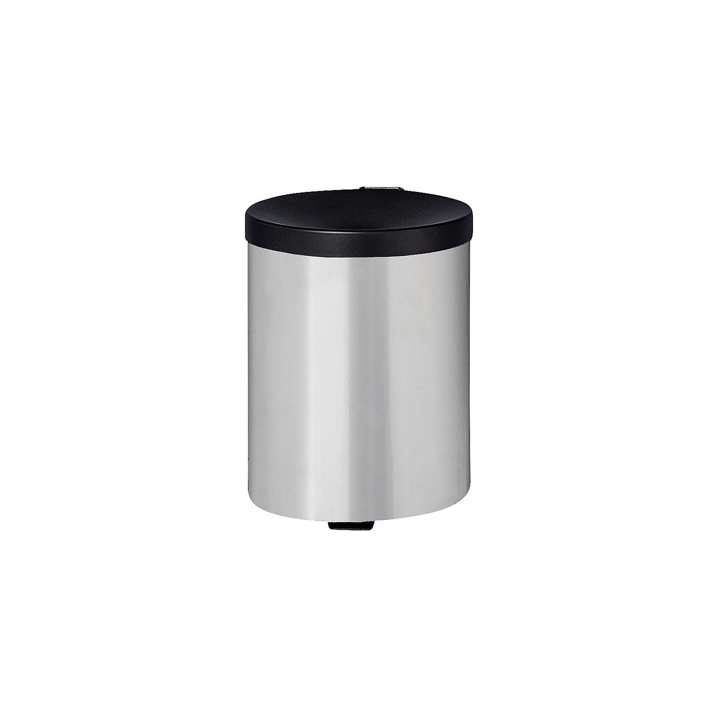 Wall ashtray, flame-extinguishing, 6 L, steel, silver.