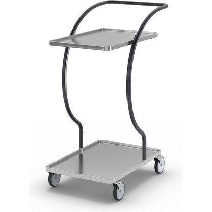 C-LINE shopping and table trolley, with 2 shelves, shelf heights 160, 830 mm.