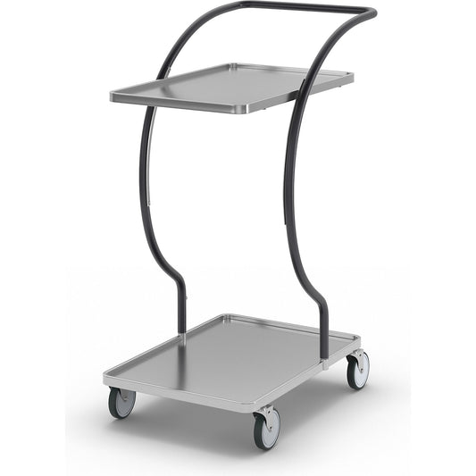 C-LINE shopping and table trolley, with 2 shelves, shelf heights 160, 830 mm.