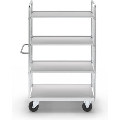 Flexible shelf truck, with 4 shelves, length 1190 mm.