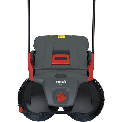 Sweeping machine, turbo sweeping system with an extra wide sweeping area, model 497.