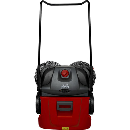 Sweeping machine, turbo sweeping system, battery powered, model 677 plus.
