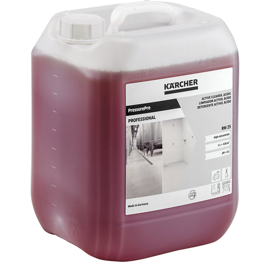 RM 25 ASF active cleaner, capacity 10 l, acidic.