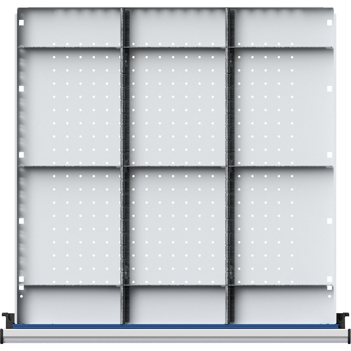 Divider for 1/3 division, for cupboard width 760 mm, for drawer height 90 - 150 mm.