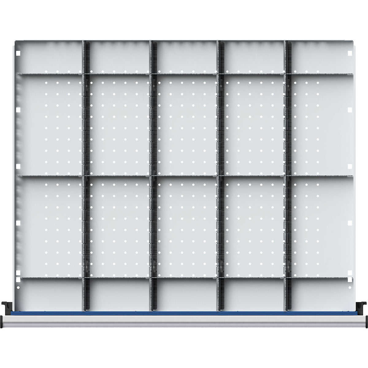 Dividers for drawer cupboards, for cupboard width 910 mm, for drawer height 90 - 150 mm.