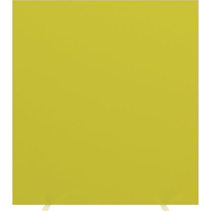 easyScreen partition, HxD 1740 x 390 mm, green, width 1600 mm.