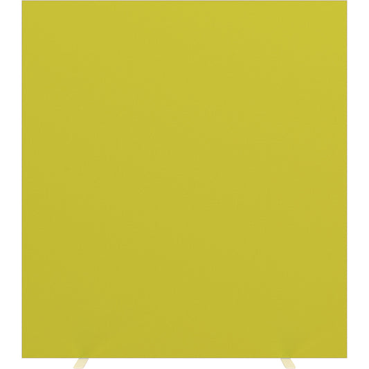easyScreen partition, HxD 1740 x 390 mm, green, width 1600 mm.