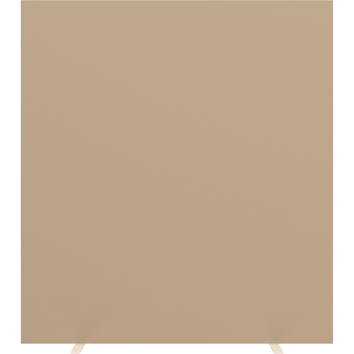 easyScreen partition, HxD 1740 x 390 mm, sand, width 1600 mm.