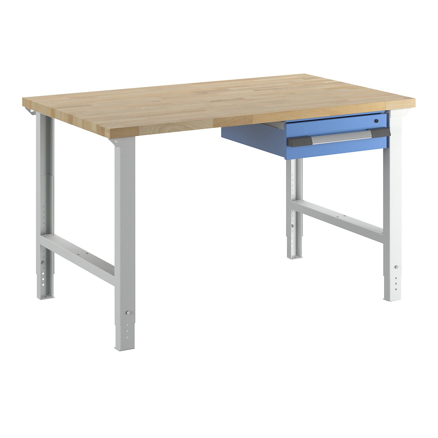 Workbench, Series 7000 modular system, 1 suspended drawer, WxD 1500 x 900 mm.