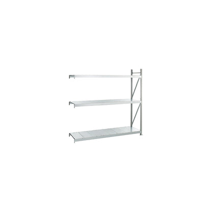 Wide span shelving unit, shelf load 500 kg, HxWxD 2000 x 2250 x 1000 mm, extension shelf unit.