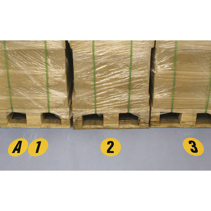 PVC floor markings, set of letters, pack of 26, letter A - Z.