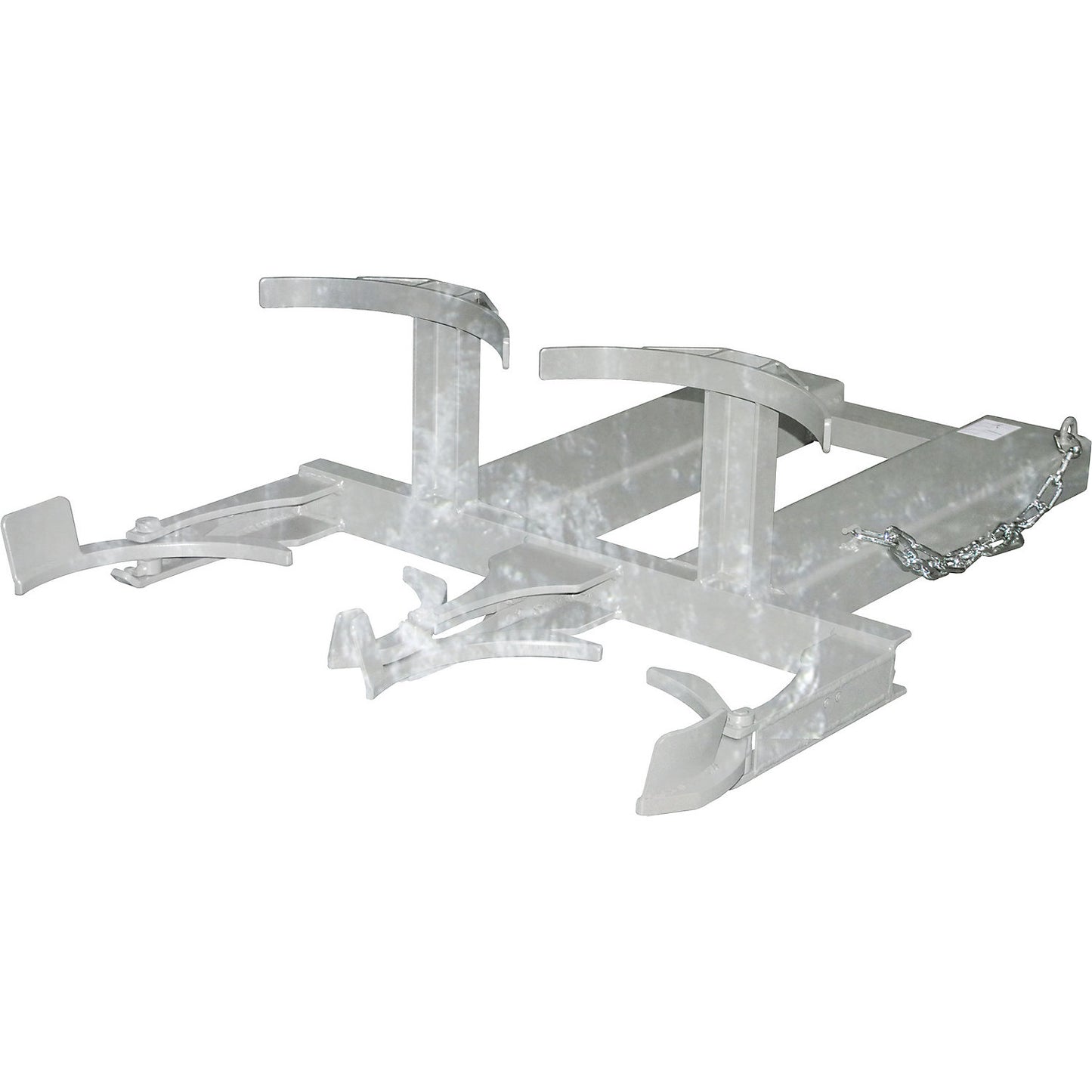 Drum grip, for 2 x 120 litre plastic drums, galvanised.