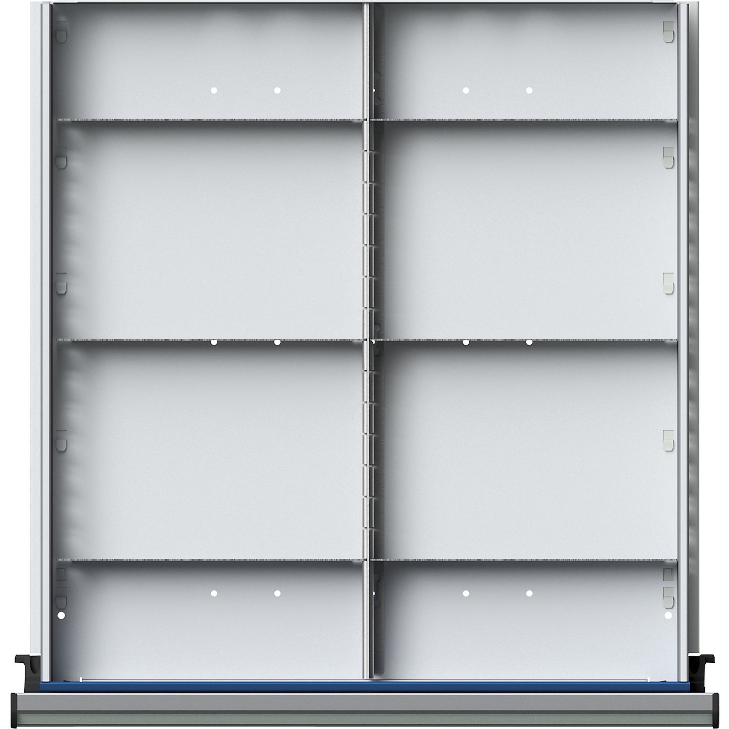 Divider for drawer WxD 500 x 540 mm, ½ division, for drawer height 60 mm.