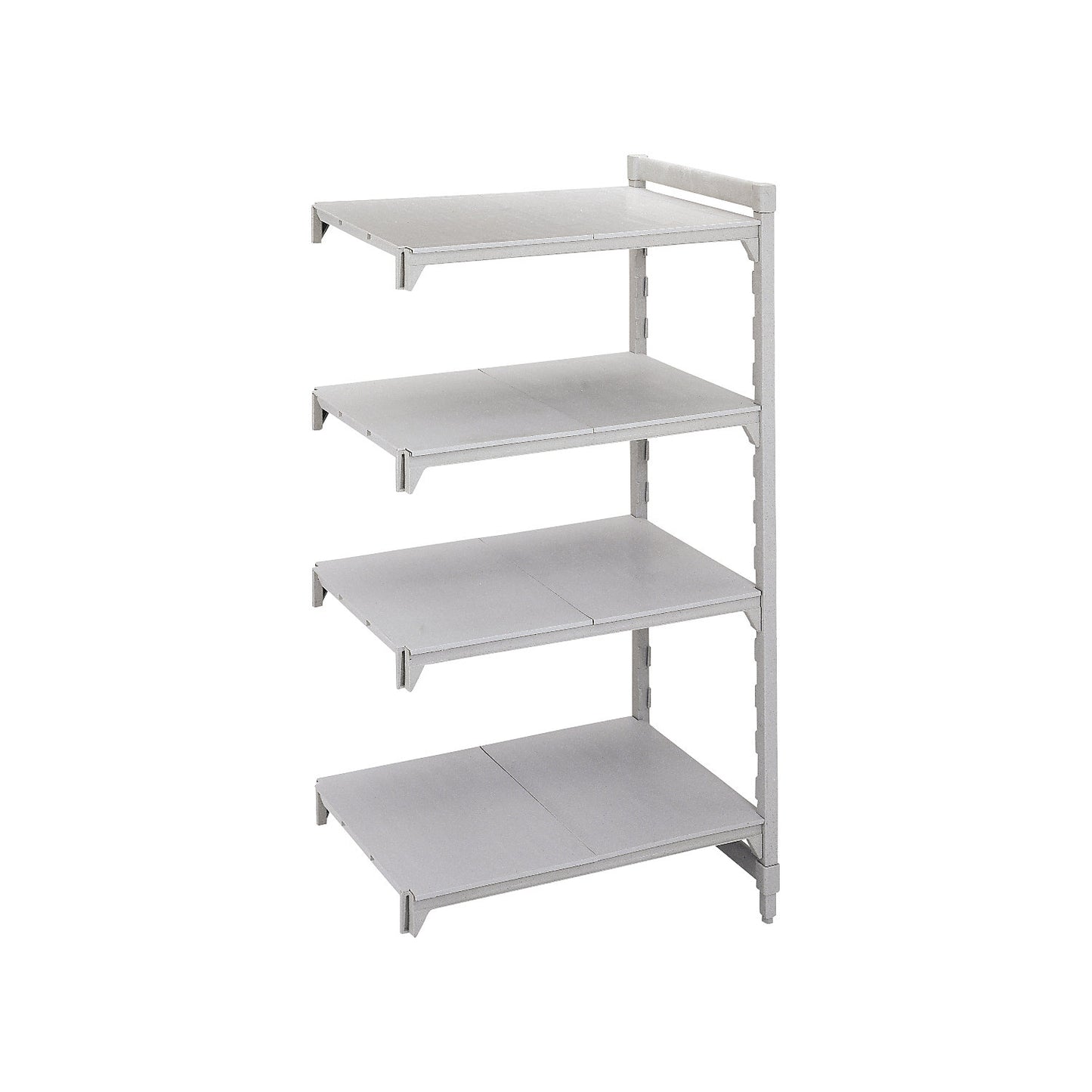 PREMIUM plastic boltless shelving unit system, shelf WxD 600 x 600 mm, extension shelf unit, width 635 mm, smooth base.