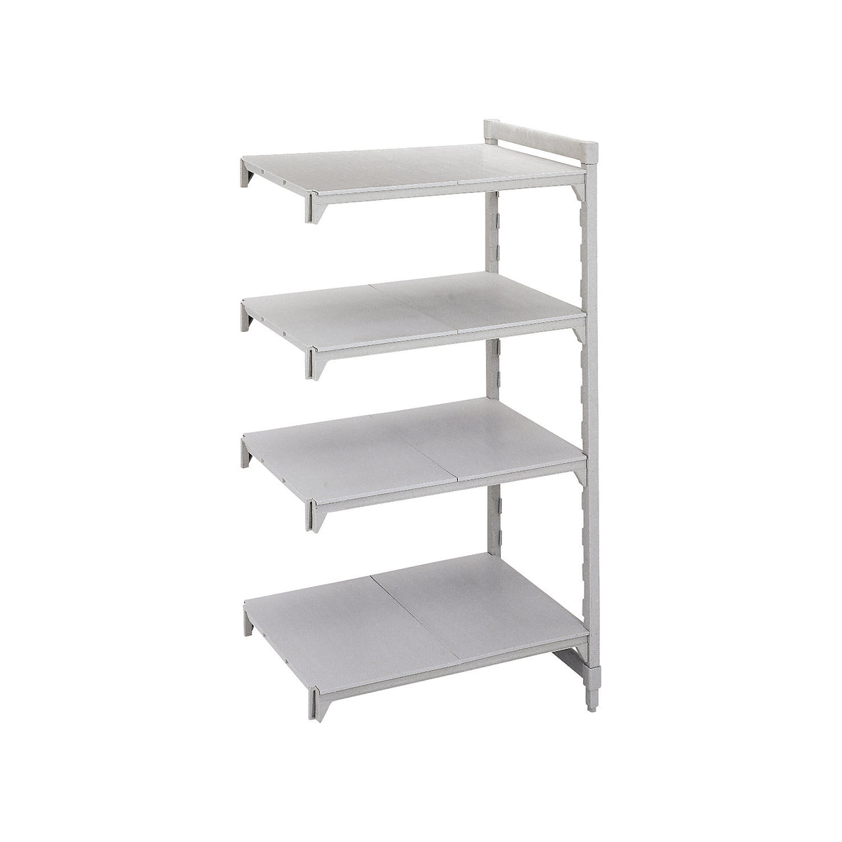 PREMIUM plastic boltless shelving unit system, shelf WxD 600 x 600 mm, extension shelf unit, width 635 mm, smooth base.