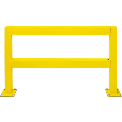 Post for XL-Line safety railing, for indoor use, height 1000 mm, end post.