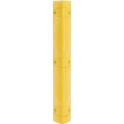 FLEX IMPACT edge protection profile, for bolting in place, yellow.