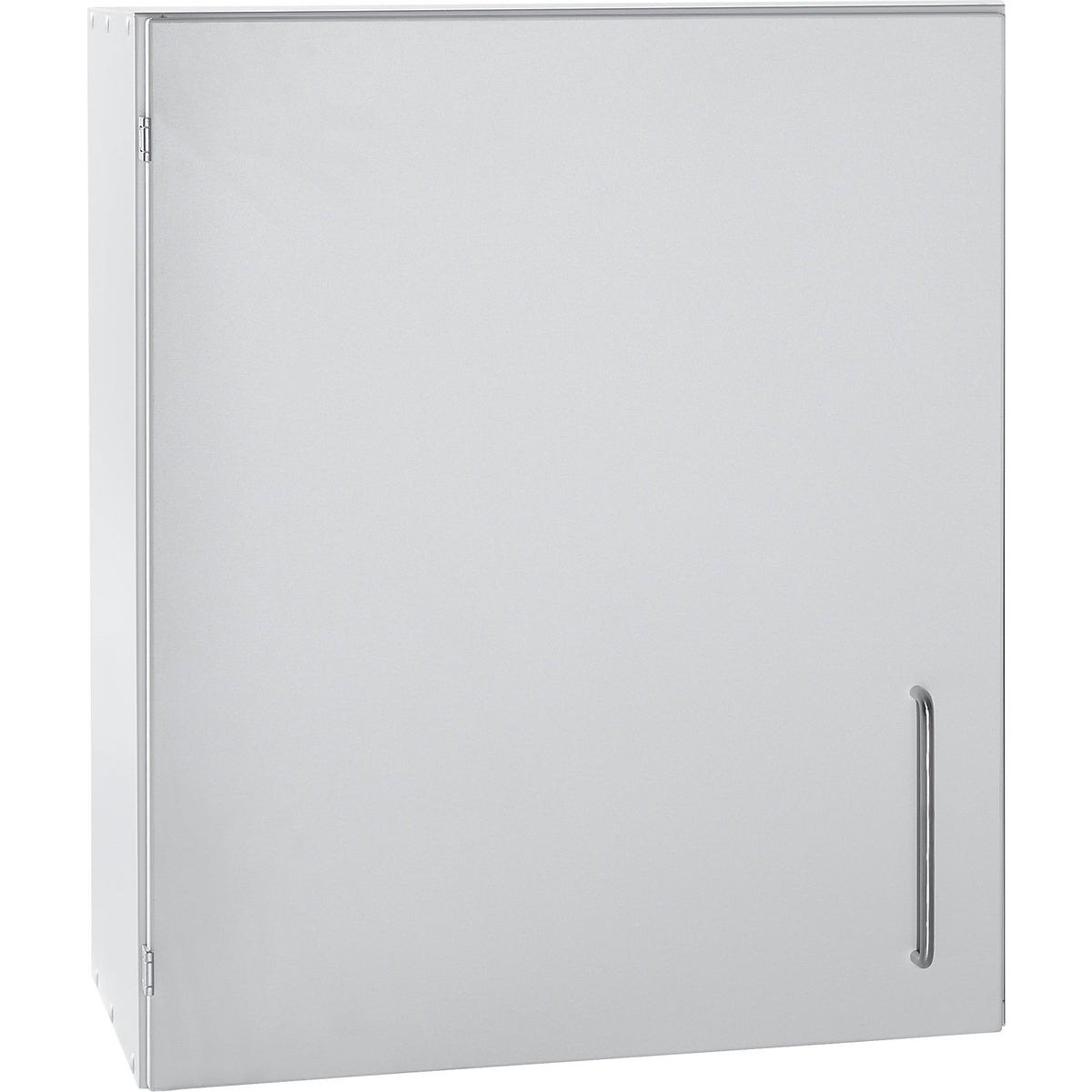 Laboratory wall mounted cupboard, 1 hinged door, WxDxH 600 x 400 x 750 mm.