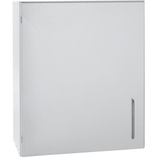 Laboratory wall mounted cupboard, 1 hinged door, WxDxH 600 x 400 x 750 mm.