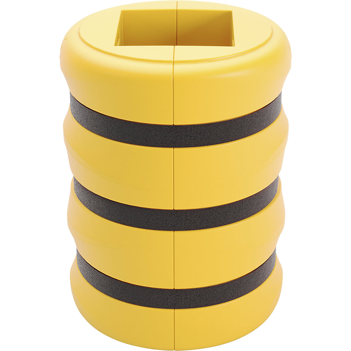 Column protection for indoors and outdoors, height 1100 mm, for WxD 400 x 400 mm.