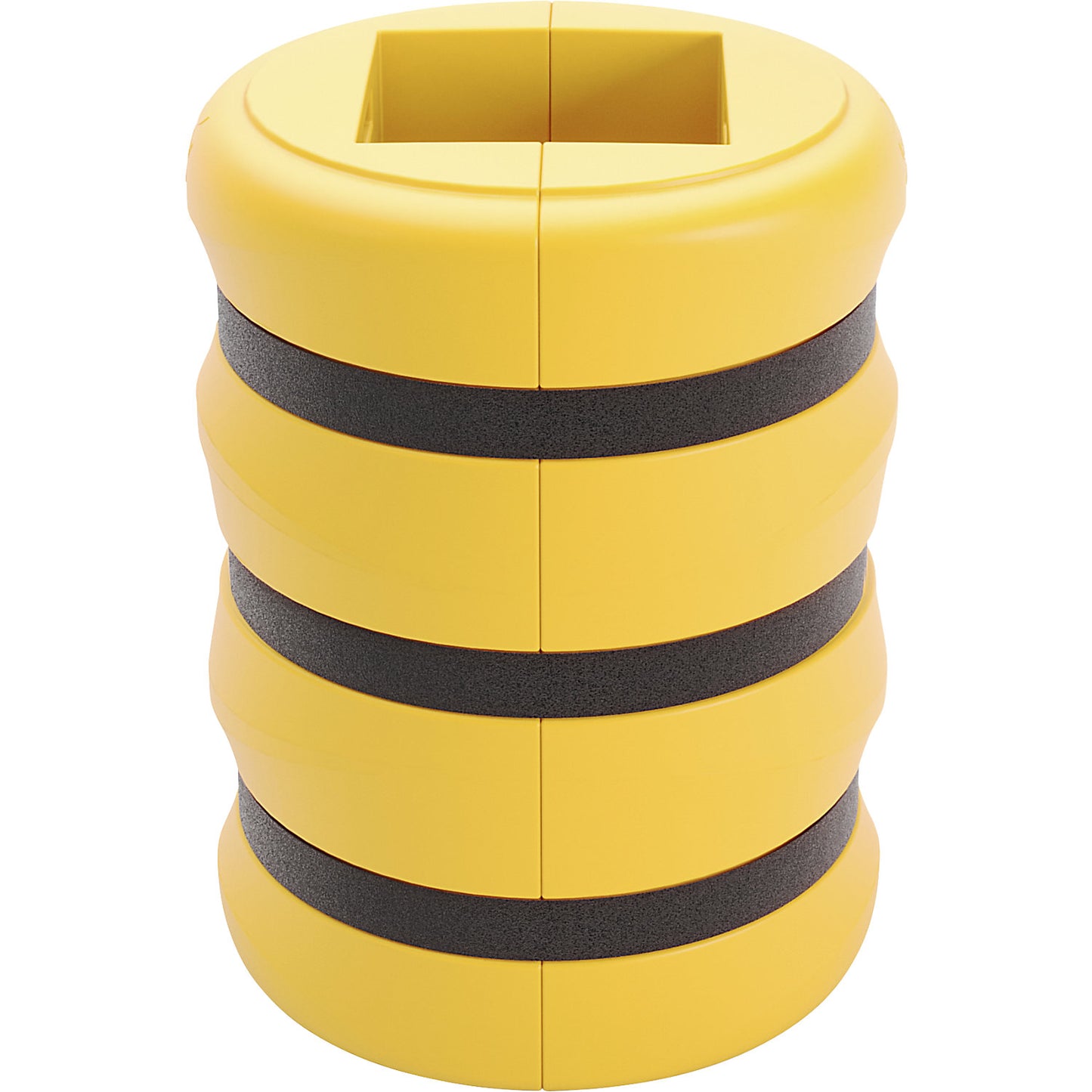 Column protection for indoors and outdoors, height 1100 mm, for WxD 400 x 400 mm.