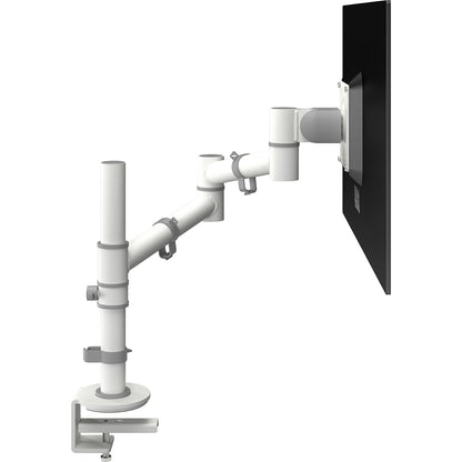 VIEWGO monitor arm, single arm for 1 monitor, white.