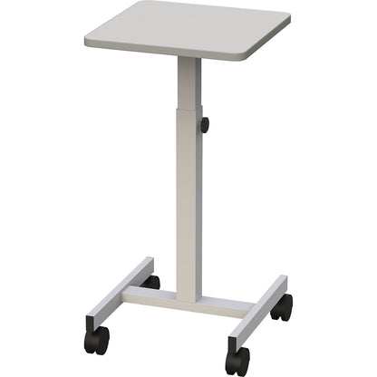 Projector table, table top 380 x 380 mm, grey.