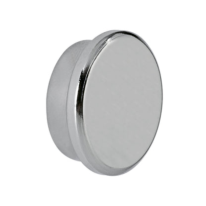 Neodymium power magnet, round, Ø 25 mm, holds 13 kg, pack of 5.