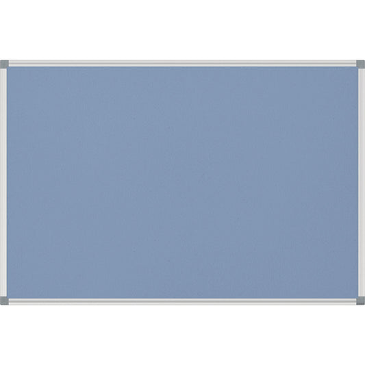 STANDARD pin board, felt cover, light blue, WxH 1800 x 900 mm.