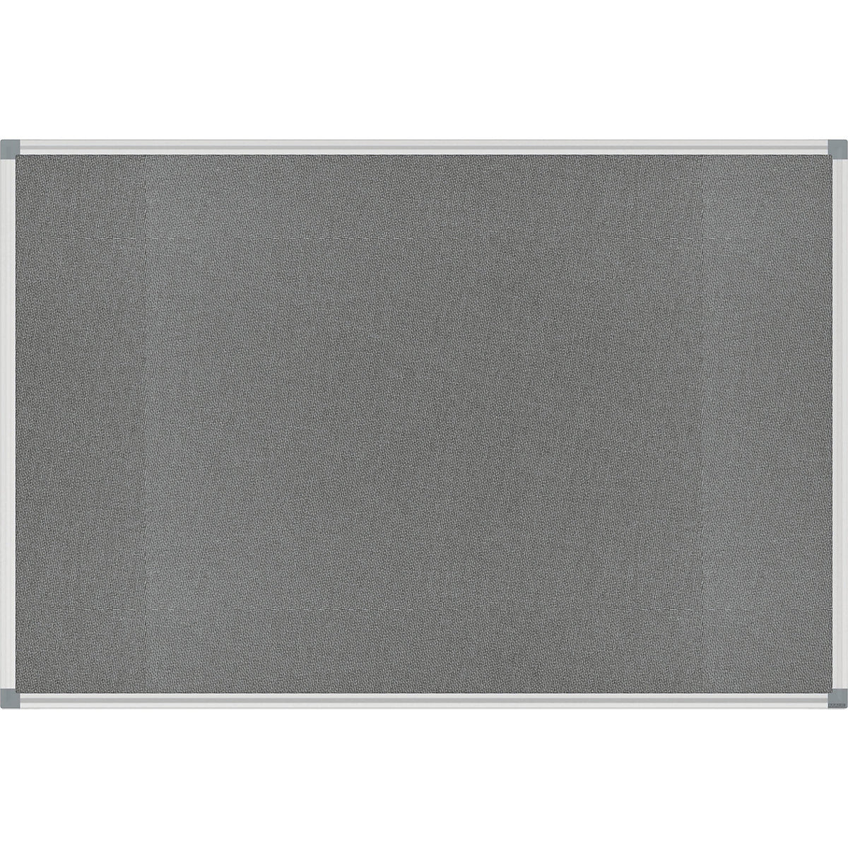 STANDARD pin board, felt cover, grey, WxH 1200 x 900 mm.