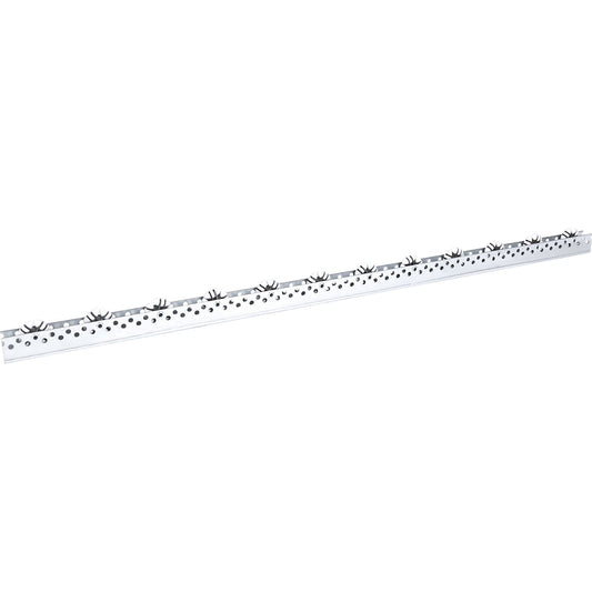 Roller bar, universal, max. load 5 kg, division 100 mm, length 1.2 m.