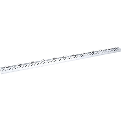 Roller bar, universal, max. load 5 kg, division 100 mm, length 2.4 m.