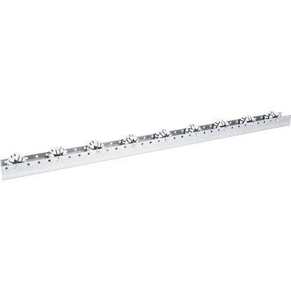 Roller bar, for medium loads, max. load 20 kg, division 133 mm, length 2.4 m.