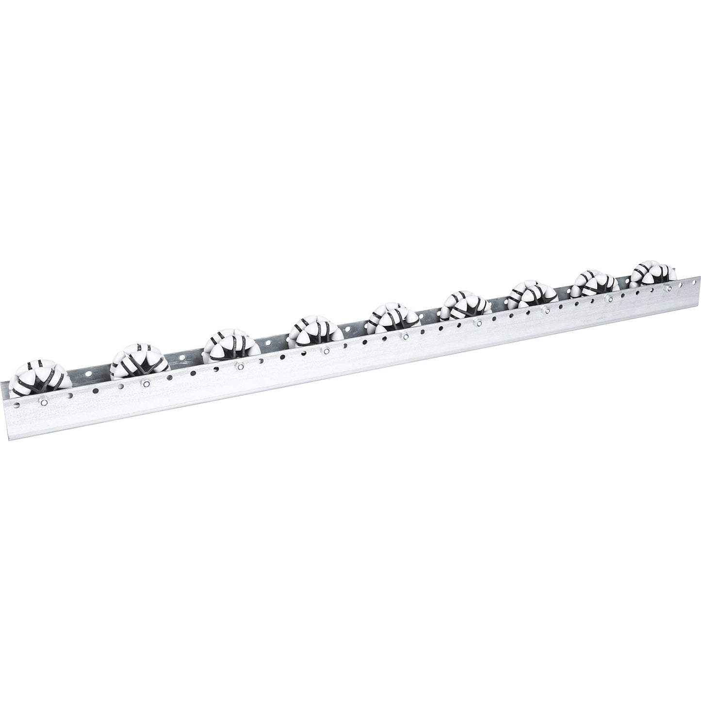 Roller bar, for heavy loads, max. load 40 kg, division 133 mm, length 1.2 m.