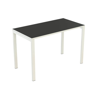 easyDesk® compact desk, HxWxD 750 x 1140 x 600 mm, black.