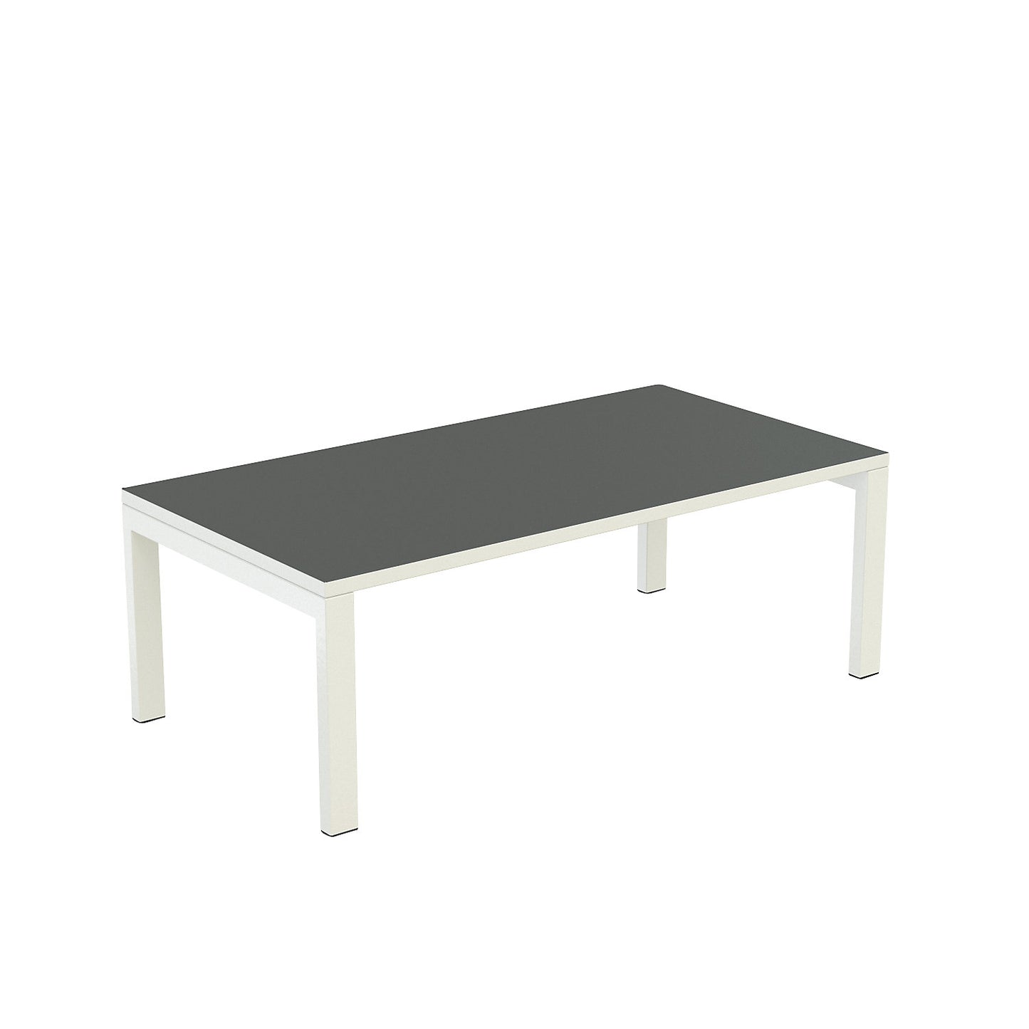 easyDesk® side table, HxWxD 400 x 1140 x 600 mm, charcoal.