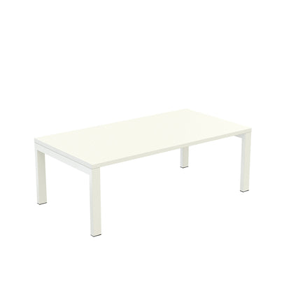 easyDesk® side table, HxWxD 400 x 1140 x 600 mm, white.