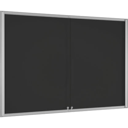 BASIC display case, for 18 x A4, charcoal.