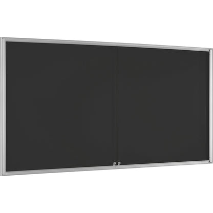 BASIC display case, for 24 x A4, charcoal.