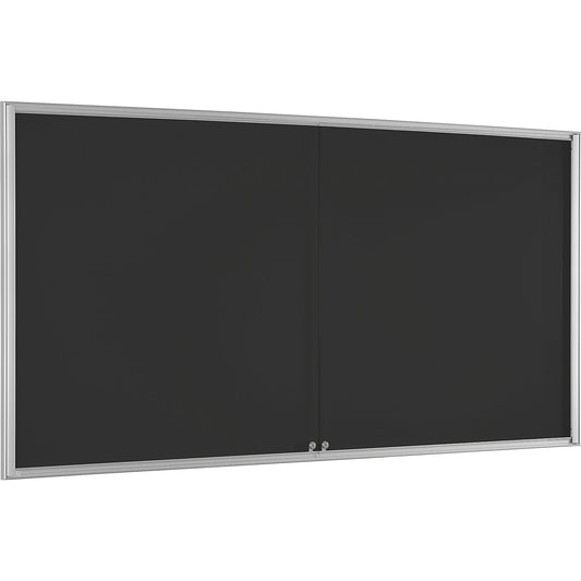 BASIC display case, for 24 x A4, charcoal.