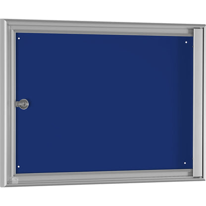 BASIC display case, for 2 x A4, gentian blue.