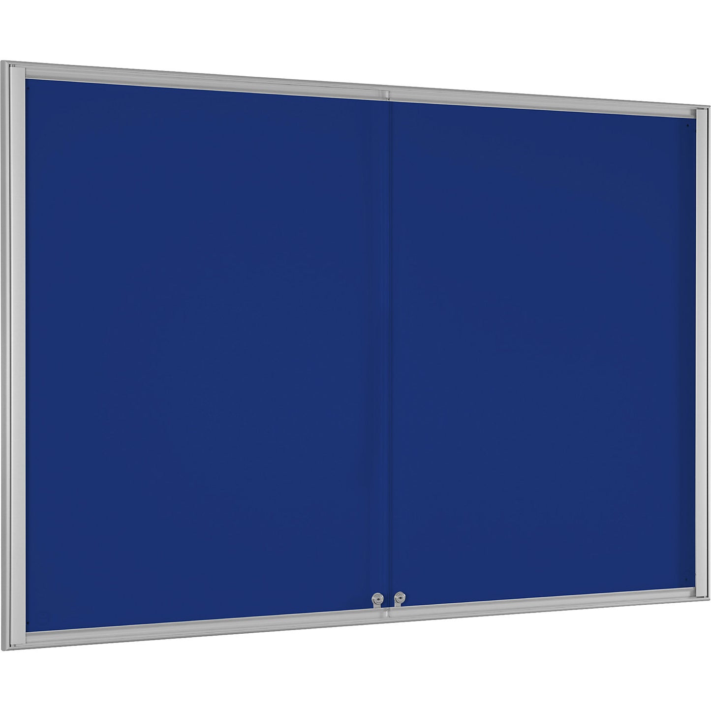 BASIC display case, for 18 x A4, gentian blue.