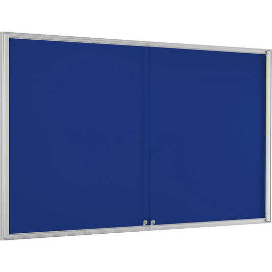 BASIC display case, for 21 x A4, gentian blue.