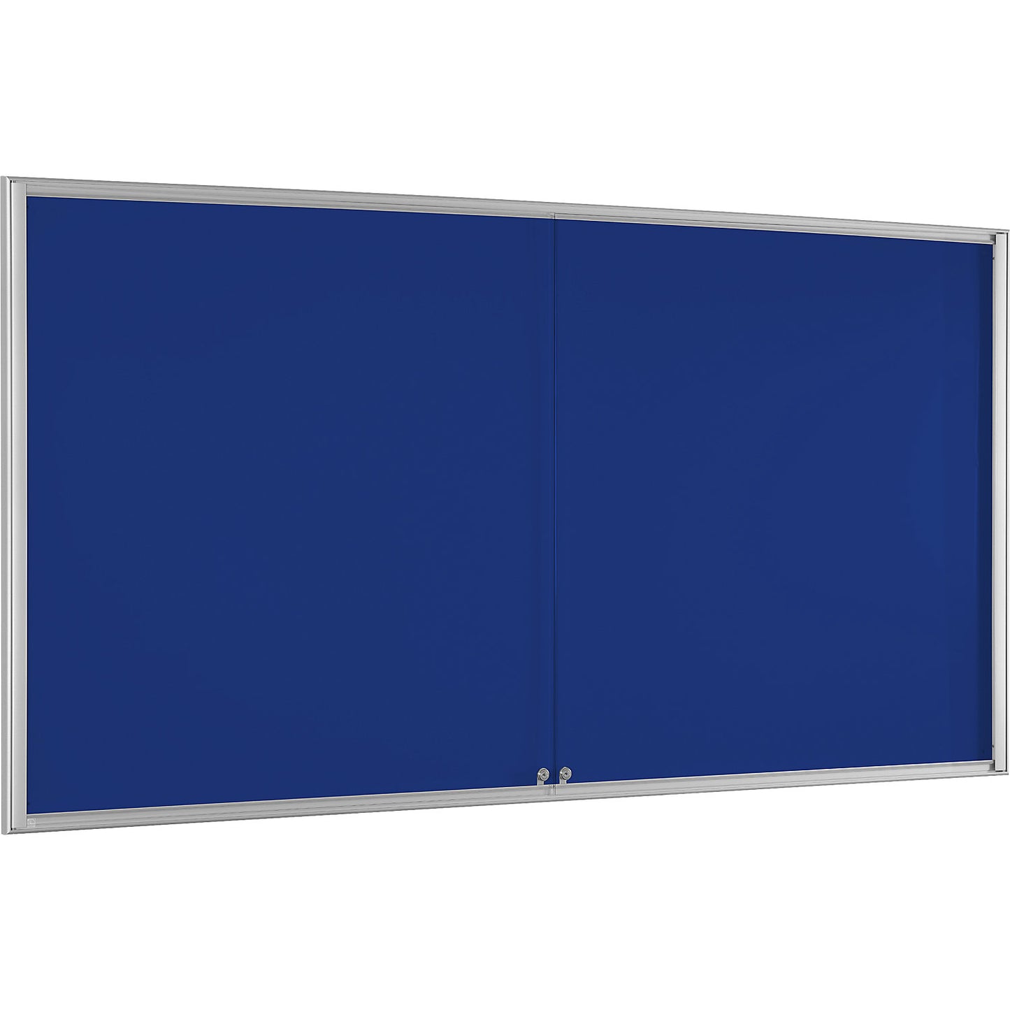 BASIC display case, for 24 x A4, gentian blue.